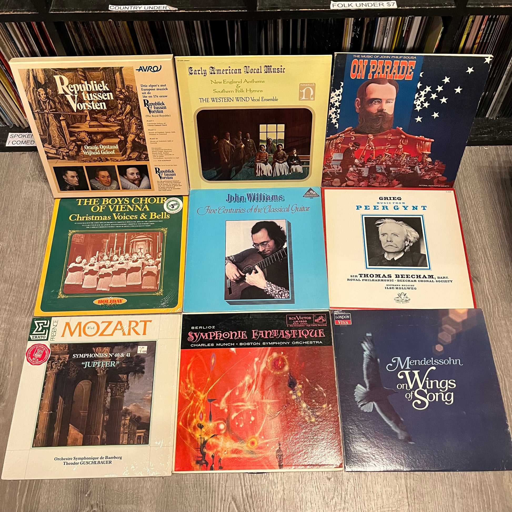 9 CLASSICAL VINYL RECORD LPS *EX-NM* | Excellent (EX) Excellent (EX) - USED