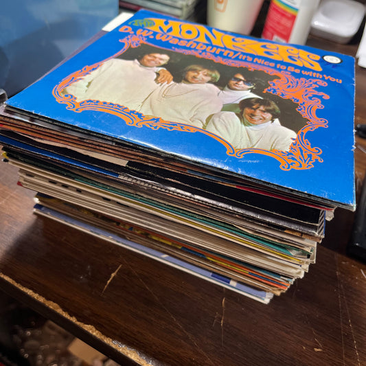 49 7" 45 RPM VINYL RECORDS *LISTED & GRADED* | Very Good Plus (VG+) Very Good Plus (VG+) - USED