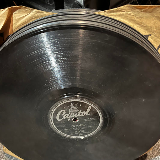 (13) 78 RPM COLLECTION/LOT 10" RECORDS | - USED