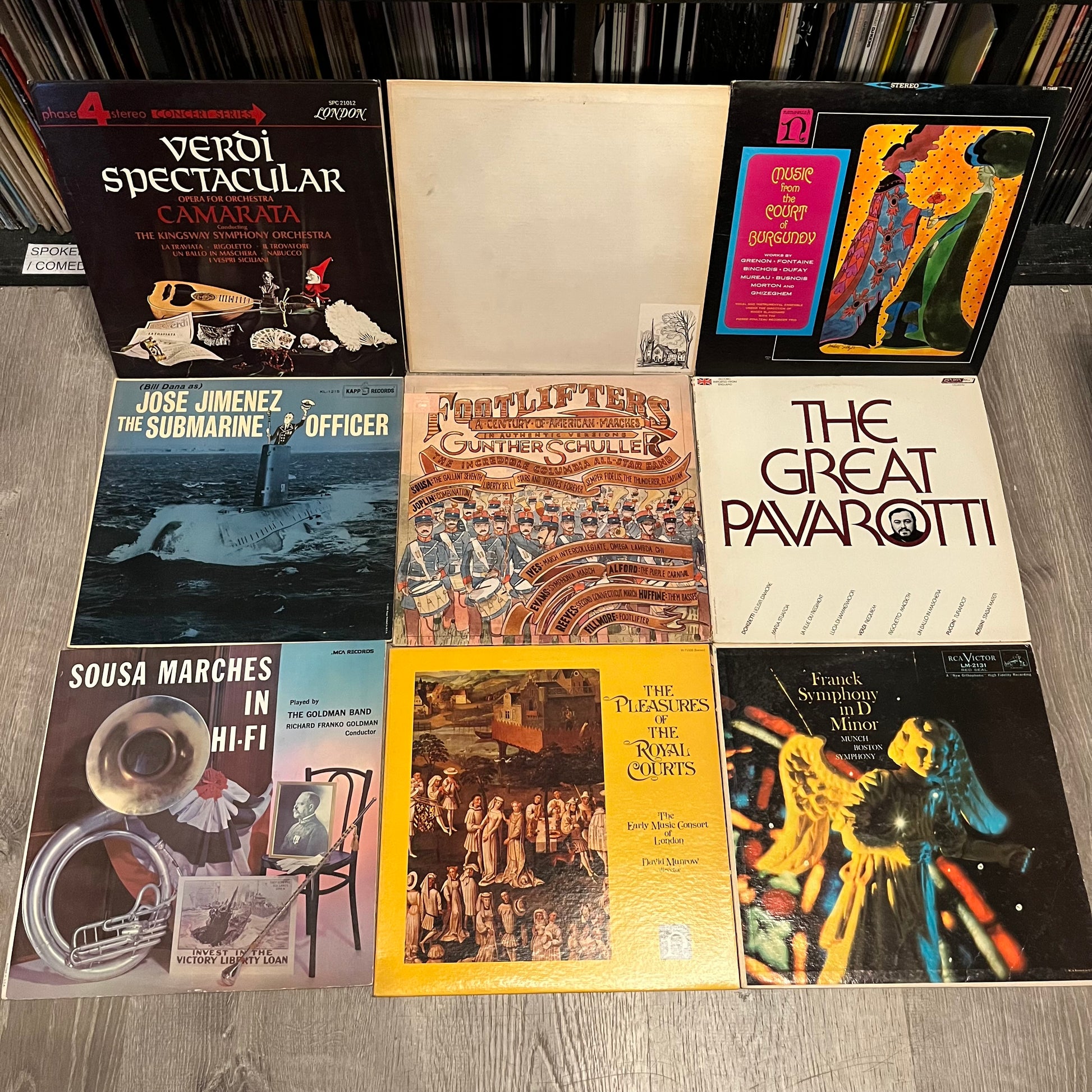 9 CLASSICAL VINYL RECORD LPS *EX-NM* | Excellent (EX) Excellent (EX) - USED