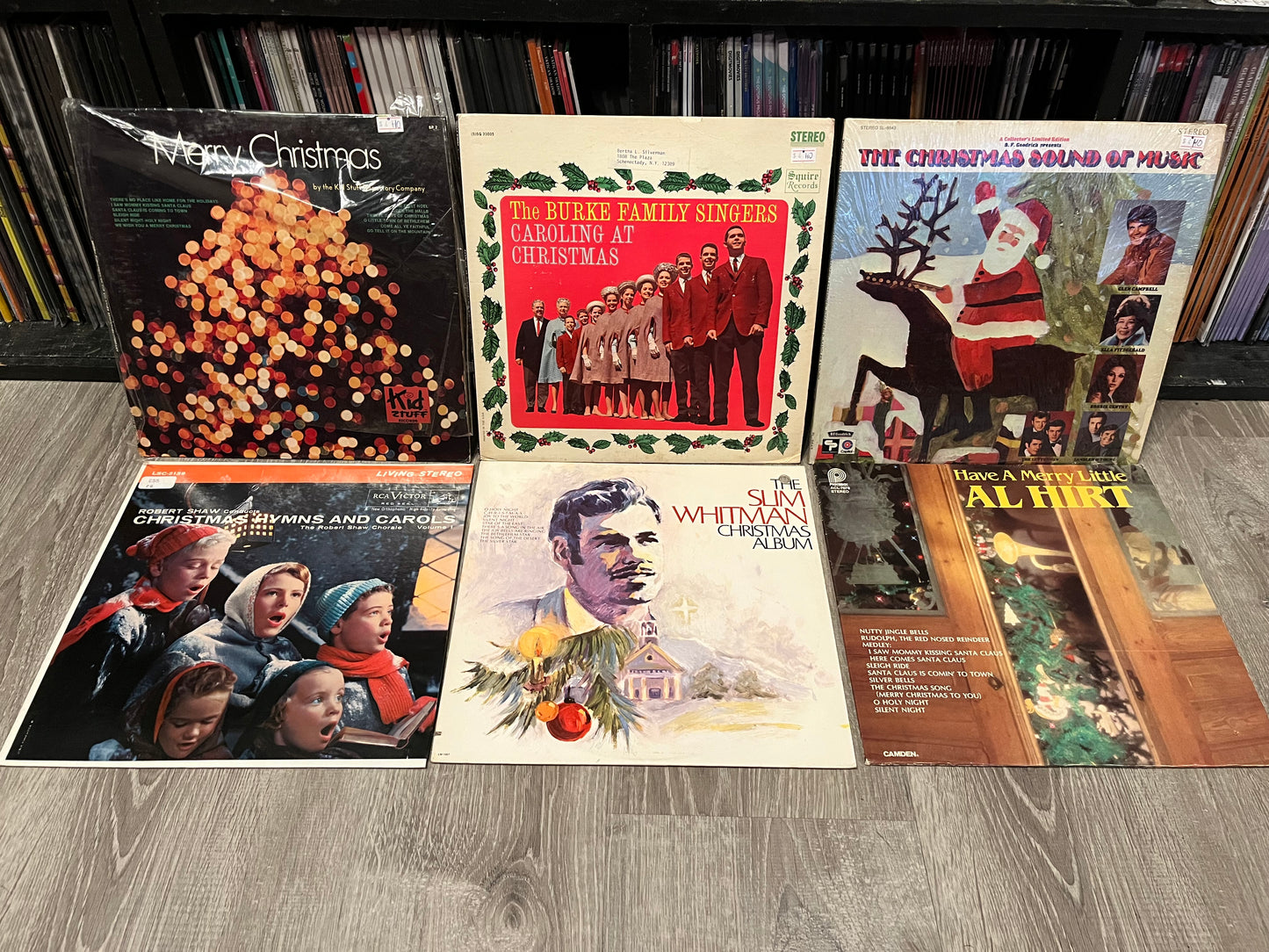6 HOLIDAY/CHRISTMAS VINYL ALBUMS/LOT/COLLECTION | Very Good Plus (VG+) Very Good Plus (VG+) - USED