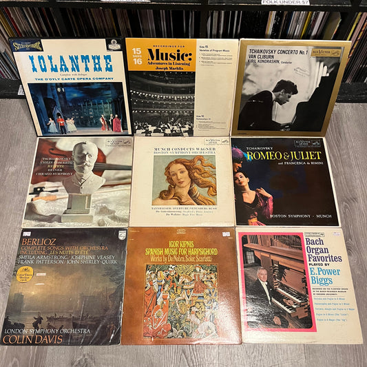 9 CLASSICAL VINYL RECORD LPS *EX-NM* | Excellent (EX) Excellent (EX) - USED