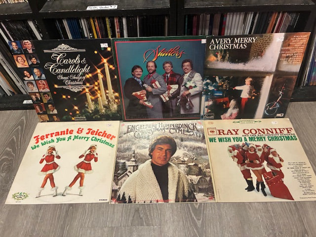 6 HOLIDAY/CHRISTMAS VINYL ALBUMS/LOT/COLLECTION | Very Good Plus (VG+) Very Good Plus (VG+) - USED