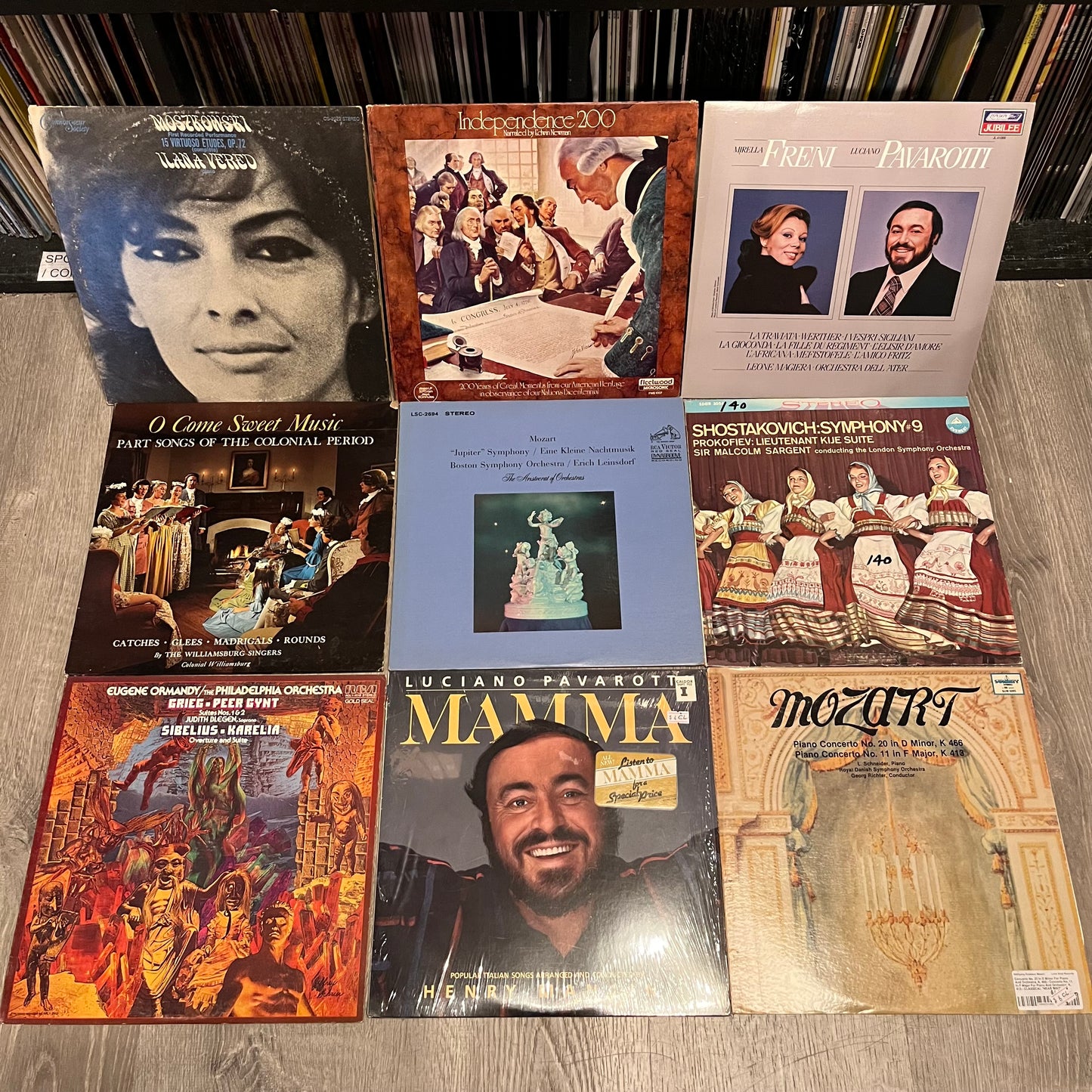 9 CLASSICAL VINYL RECORD LPS *EX-NM* | Excellent (EX) Excellent (EX) - USED