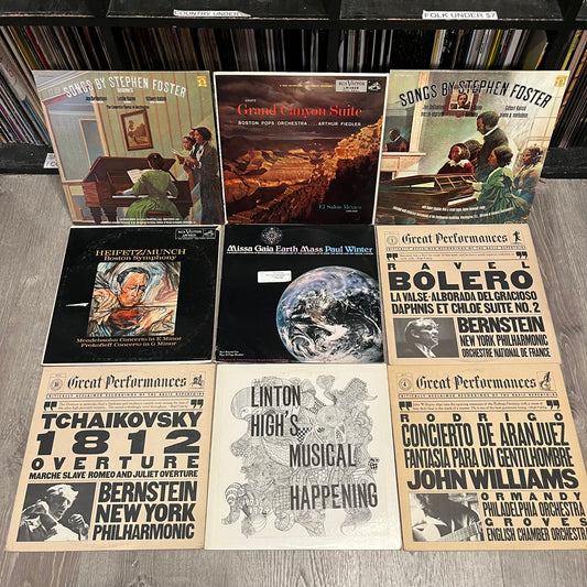 9 CLASSICAL VINYL RECORD LPS *EX-NM* | Excellent (EX) Excellent (EX) - USED