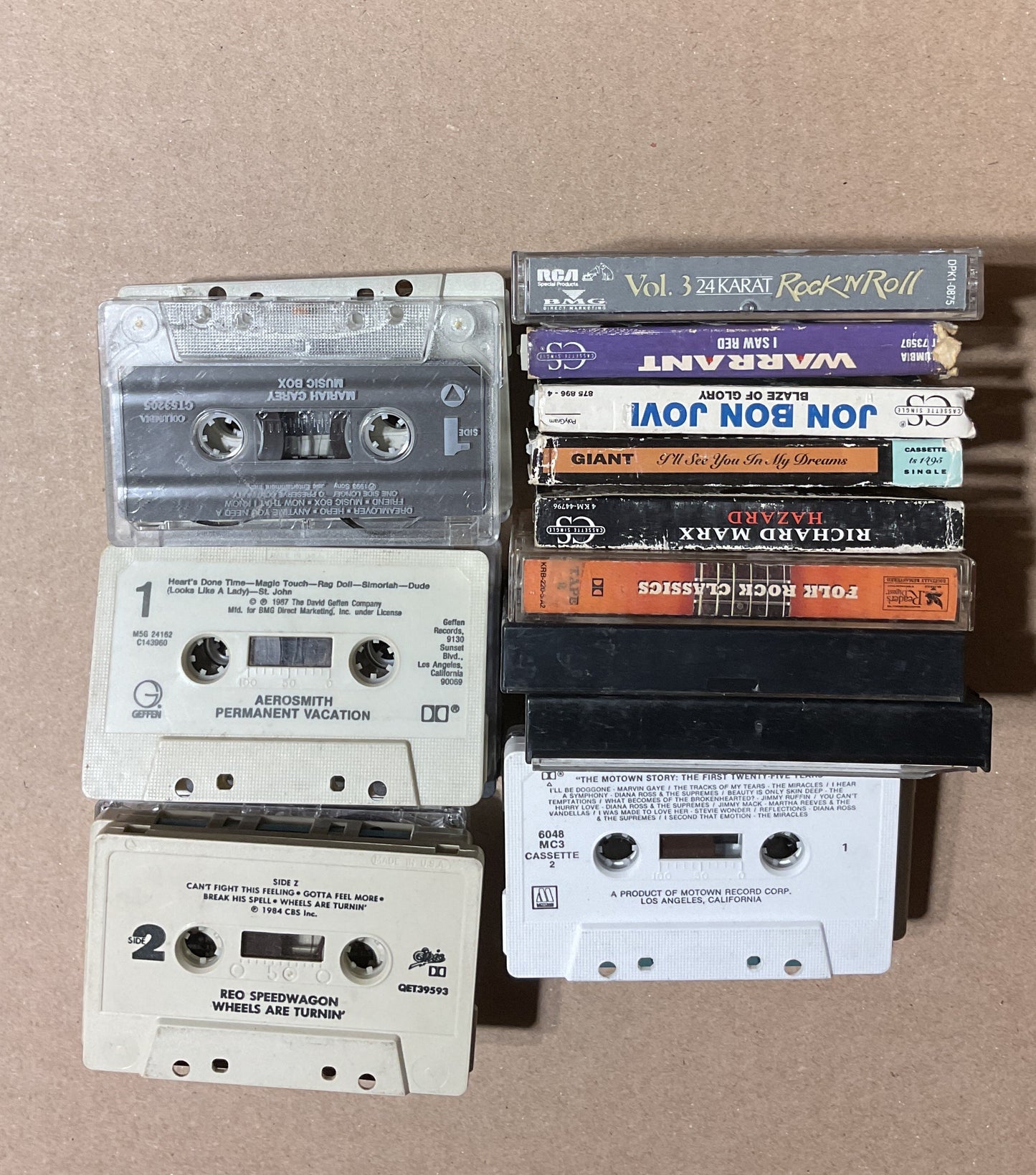 Various - CASSETTE TAPES LOT/COLLECTION (LIST IN DESCRIPTION) | - USED
