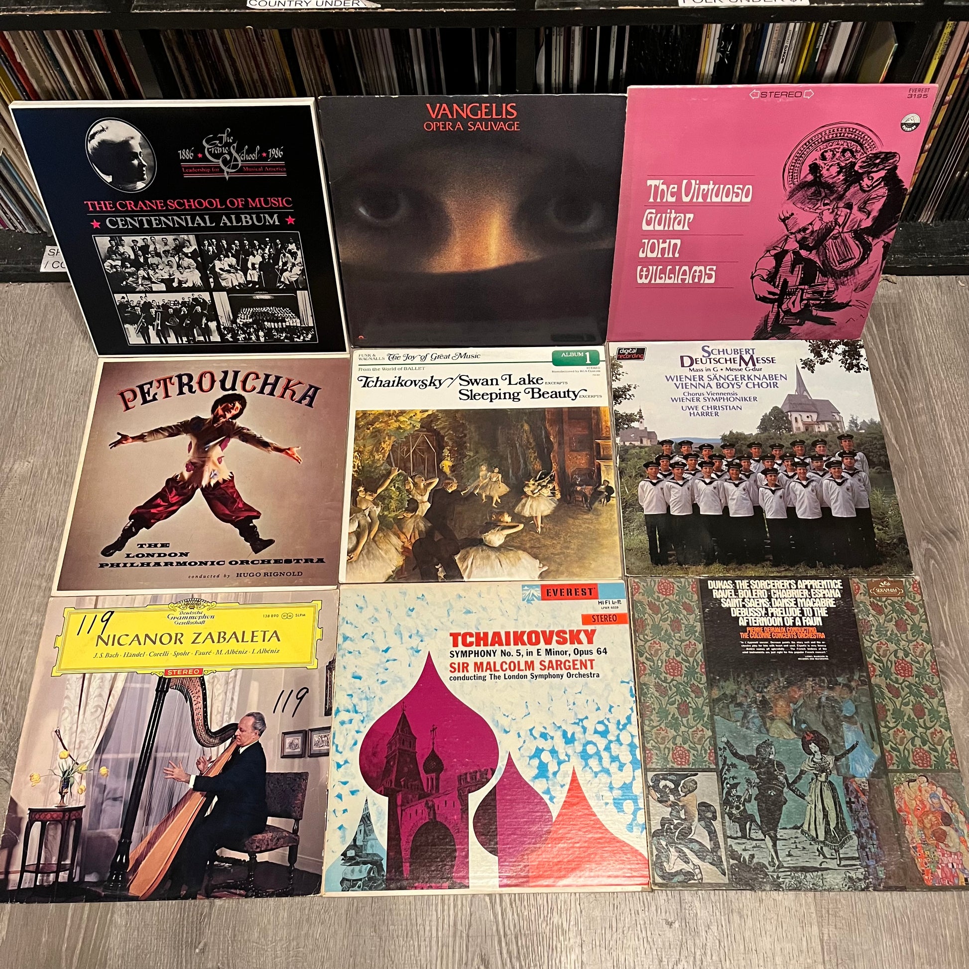 9 CLASSICAL VINYL RECORD LPS *EX-NM* | Excellent (EX) Excellent (EX) - USED