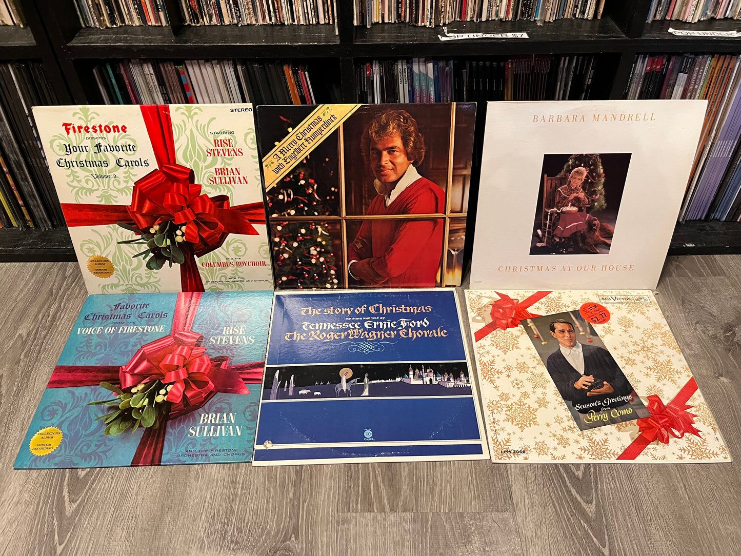 6 HOLIDAY/CHRISTMAS VINYL ALBUMS/LOT/COLLECTION | Very Good Plus (VG+) Very Good Plus (VG+) - USED