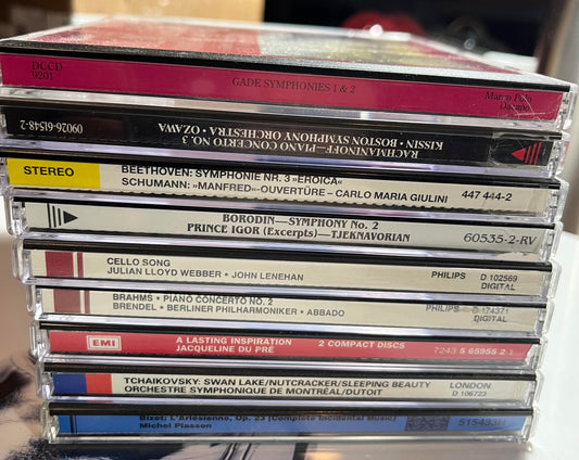 9 CLASSICAL CDs LOT *LIKE NEW* | Near Mint (NM or M-) Near Mint (NM or M-) - USED