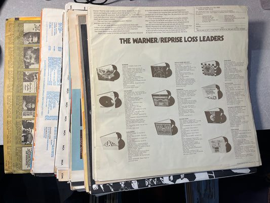 RECORD LABEL INNER SLEEVES *INQUIRE FOR SPECIFICS* | - USED