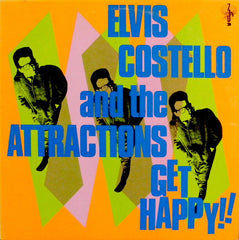 Elvis Costello & The Attractions Get Happy!! LP Near Mint (NM or M-) Near Mint (NM or M-)