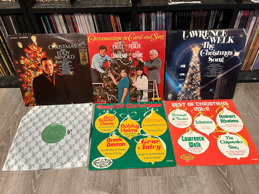 6 HOLIDAY/CHRISTMAS VINYL ALBUMS/LOT/COLLECTION | Very Good Plus (VG+) Very Good Plus (VG+) - USED