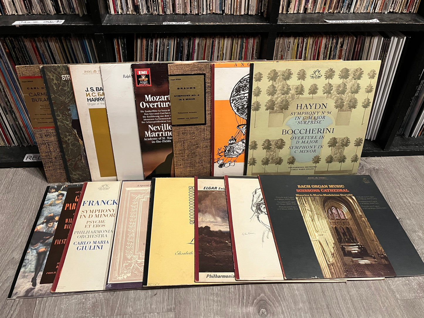 15 ANGEL / CLASSICAL VINYL RECORDS (GREAT CONDITION) *LIST IN DESCRIPTION* | Excellent (EX) Very Good Plus (VG+) - USED