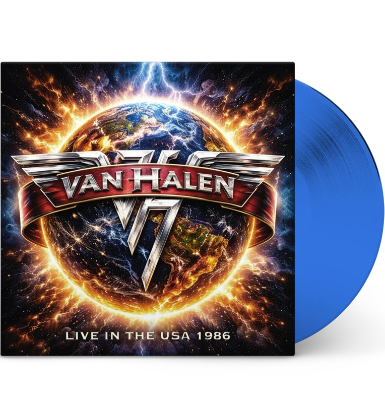 Van Halen - Live In The USA 1986. FM Radio Broadcast (Limited Edition, Blue Colored Vinyl) [Import] |