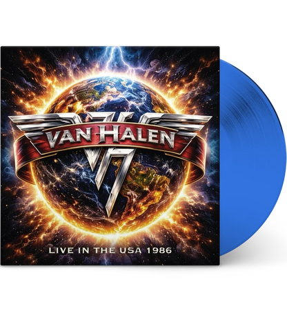 Van Halen - Live In The USA 1986. FM Radio Broadcast (Limited Edition, Blue Colored Vinyl) [Import] |