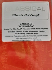 Vangelis Mythodea (Music For The NASA Mission: 2001 Mars Odyssey) Music On Vinyl, Sony Classical 2xLP, Album, Ltd, Num, RE, Ora Mint (M) Mint (M)