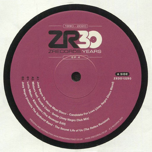 30 Years Of Z Records EP 4 | Mint (M) Mint (M)
