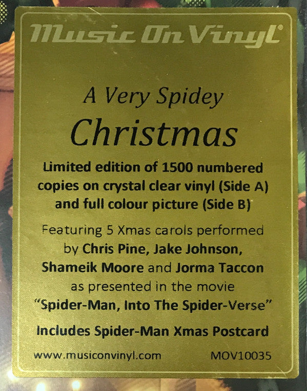 Various A Very Spidey Christmas Music On Vinyl 10", S/Sided, Ltd, Num, RP, Cry Mint (M) Mint (M)