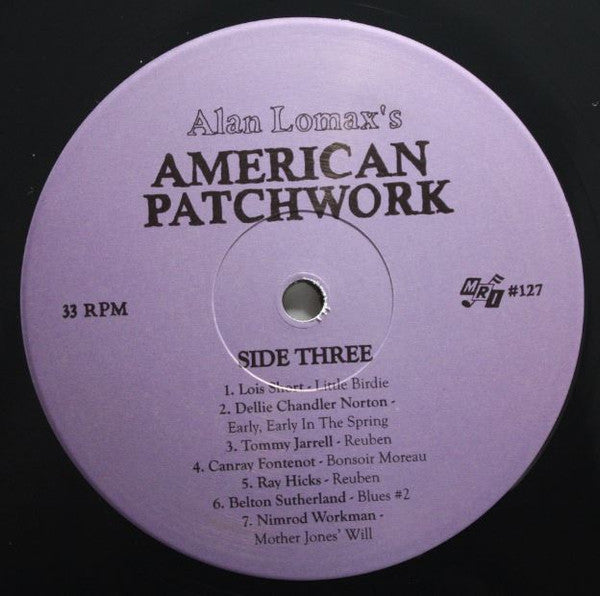 Alan Lomax's American Patchwork | Mint (M) Mint (M) - BLUES *NEW*