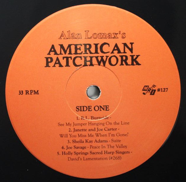Alan Lomax's American Patchwork | Mint (M) Mint (M) - BLUES *NEW*
