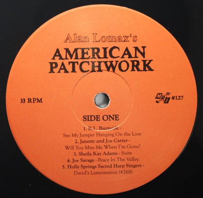 Alan Lomax's American Patchwork | Mint (M) Mint (M) - BLUES *NEW*
