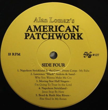 Alan Lomax's American Patchwork | Mint (M) Mint (M) - BLUES *NEW*