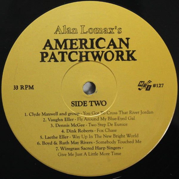 Alan Lomax's American Patchwork | Mint (M) Mint (M) - BLUES *NEW*