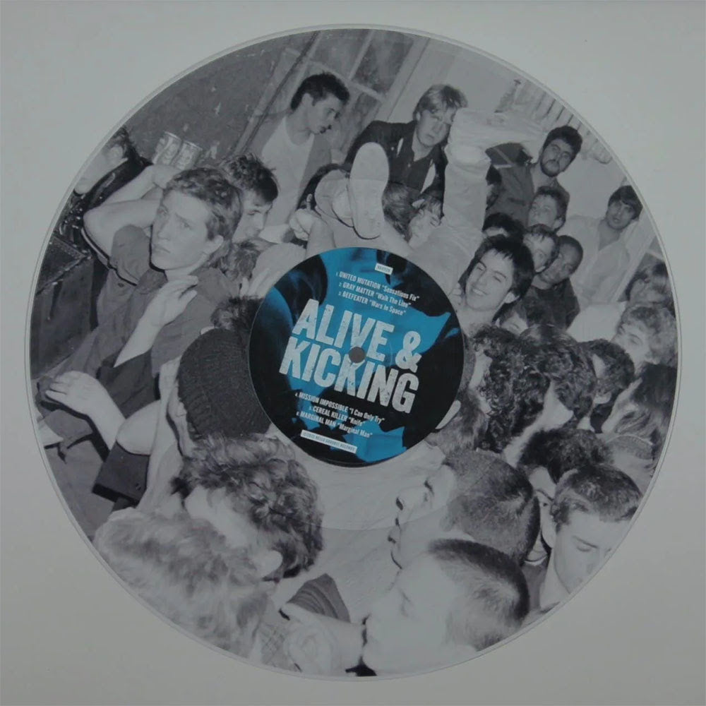 Various Artists - Alive & Kicking [Clear W/ Uv Print B-Side] |