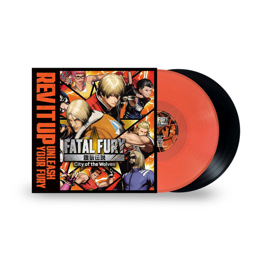 (PRE-ORDER 2/20/26) Fatal Fury: City Of The Wolves (Indie Exclusive) (Original Video Game Soundtrack) [Red & Black Vinyl] [2LP] | - SOUNDTRACK *NEW/COLOR*