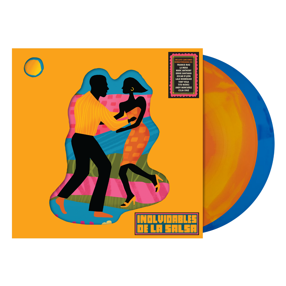 Various Artists - Inolvidables de la Salsa [Sunrise Yellow/Dusk Blue Vinyl] [2LP] |