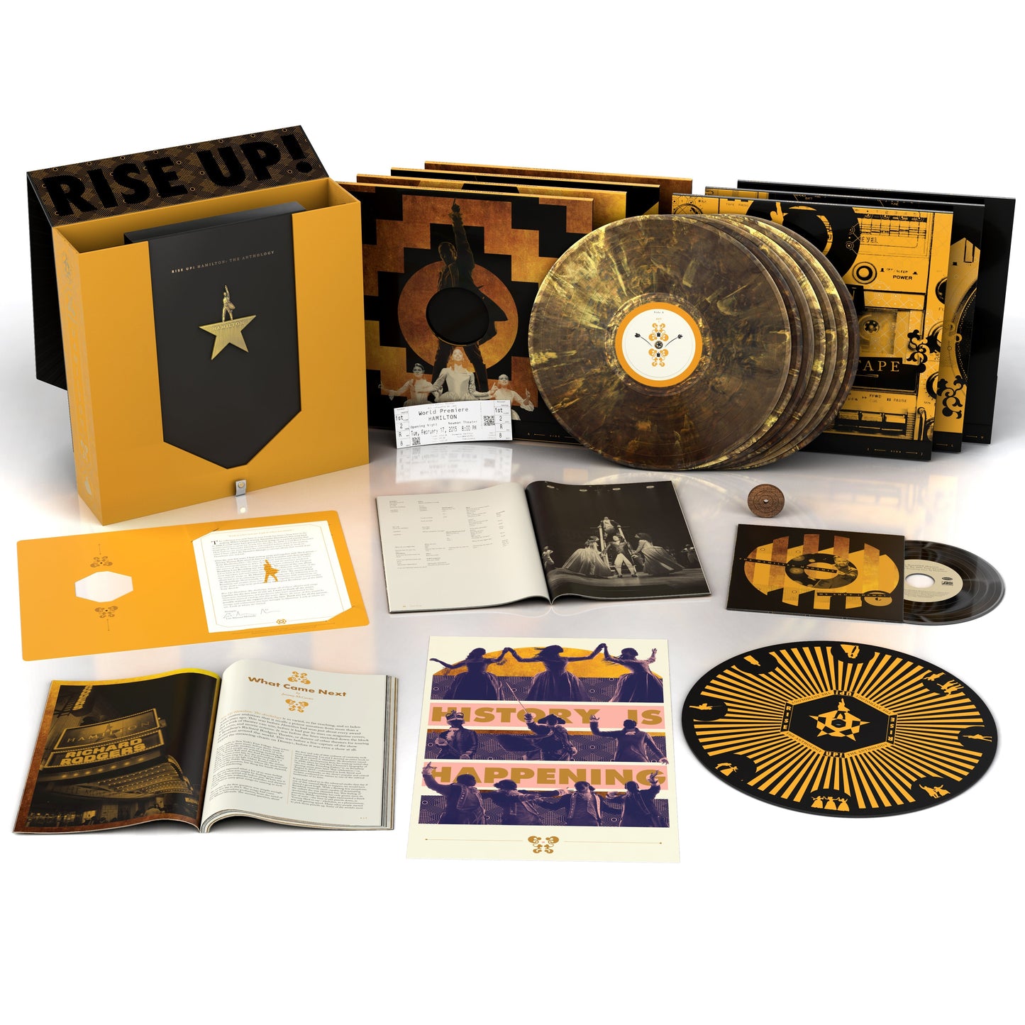 Various Artists Lin-Manuel Miranda - Rise Up! Hamilton: The Anthology (Box Set) [8LP] |