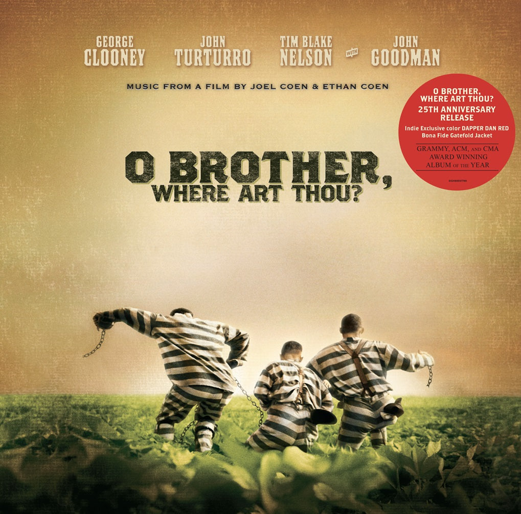 Various Artists - O BrotherWhere Art Thou? (Indie Exclusive) (Original Motion Picture Soundtrack) (25Th Anniversary) [Dapper Dan Red 2LP] |