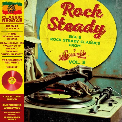 Ska & Rock Steady Classics From Treasure Isle Vol 2 (Colored Vinyl, Red, Deluxe Edition, Limited Edition, Remastered) |