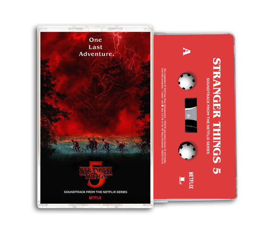 Stranger Things 5 (Soundtrack From The Netflix Series) [Cassette] | - SOUNDTRACK *NEW/COLOR*
