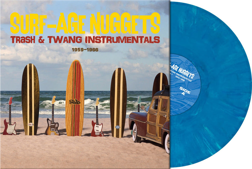 Various Artists - (PRESALE 7/31/26) Surf-Age Nuggets: Trash & Twang Instrumentals (IEX LAGUNA BLUE MARBLE VINYL) | Mint (M) Mint (M) - ALT/INDIE *NEW/COLOR*