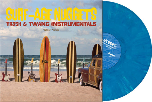 Various Artists - (PRESALE 7/31/26) Surf-Age Nuggets: Trash & Twang Instrumentals (IEX LAGUNA BLUE MARBLE VINYL) | Mint (M) Mint (M) - ALT/INDIE *NEW/COLOR*