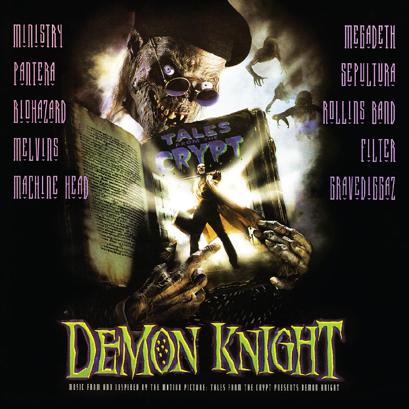Various Artists - Tales From The Crypt Presents: Demon Knight—Original Motion Picture Soundtrack (Blue & White Cryptkeeper Halloween Splatter Vinyl) |