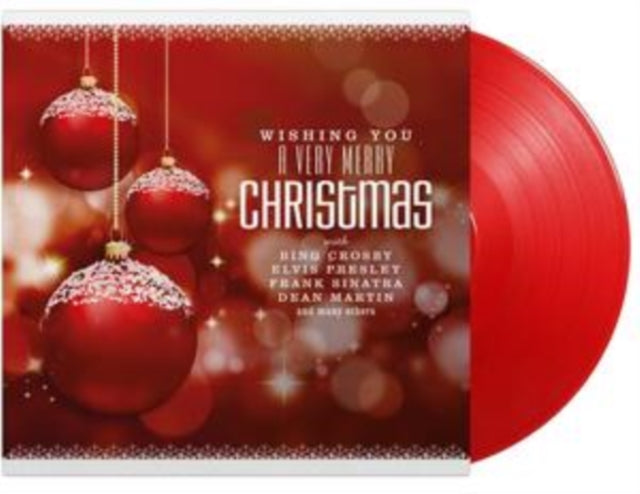 Wishing You A Very Merry Christmas (Colored Vinyl, Red, 180 Gram Vinyl, Limited Edition, Remastered) |
