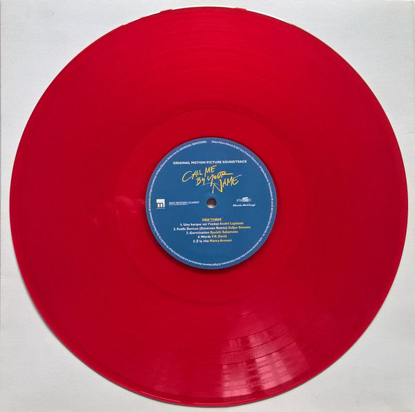 Call Me By Your Name (Original Motion Picture Soundtrack) | Mint (M) Mint (M) - SOUNDTRACK *COLOR*