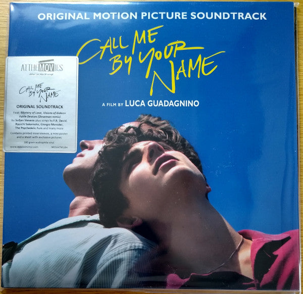 Various Call Me By Your Name (Original Motion Picture Soundtrack) Music On Vinyl, Sony Pictures Classics, Masterworks (3) 2xLP, Album, RE, 180 Mint (M) Mint (M)