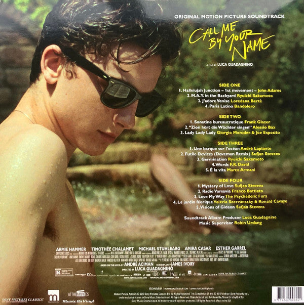 Various Call Me By Your Name (Original Motion Picture Soundtrack) Music On Vinyl, Sony Pictures Classics, Masterworks (3) 2xLP, Album, RE, 180 Mint (M) Mint (M)