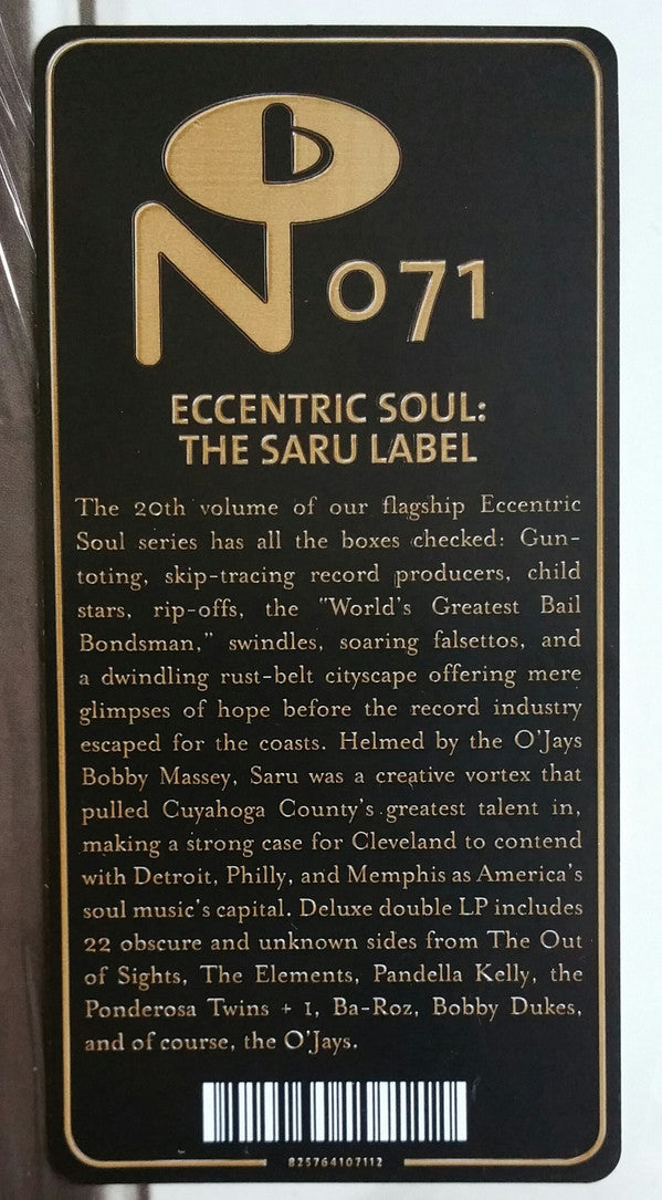 Eccentric Soul: The Saru Label | Mint (M) Mint (M)