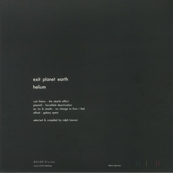 Exit Planet Earth - Helium | Mint (M) Mint (M) - TECHNO/ELECTRO