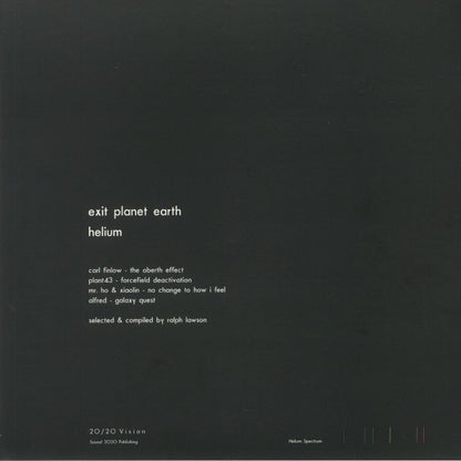 Exit Planet Earth - Helium | Mint (M) Mint (M) - TECHNO/ELECTRO