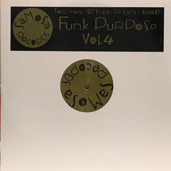 Various Funk Purpose Vol. 4 Samosa Records 12" Mint (M) Mint (M)