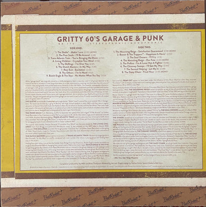 Gritty 60's Garage & Punk | Mint (M) Mint (M)