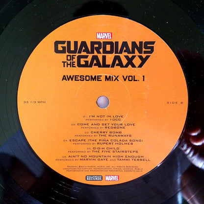 Various Guardians Of The Galaxy Awesome Mix Vol. 1 Hollywood Records LP, Comp, RP Mint (M) Mint (M)
