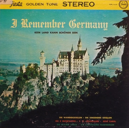 Various I Remember Germany Vol. 10 Fiesta LP, Album, Comp Near Mint (NM or M-) Near Mint (NM or M-)