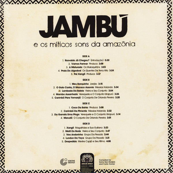 Jambú E Os Míticos Sons Da Amazônia | Mint (M) Mint (M) - WORLD/CUMBIA *SEALED*