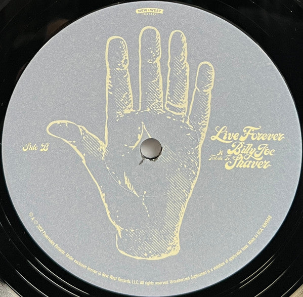 Live Forever (A Tribute To: Billy Joe Shaver) | Mint (M) Mint (M)